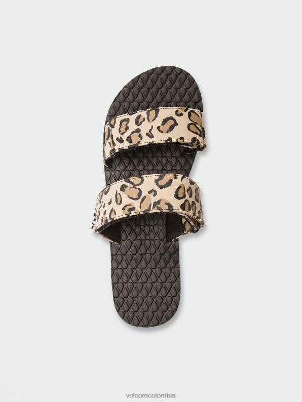 sandalias reclinables ecológicas leopardo Z44ZX1042 calzado mujer