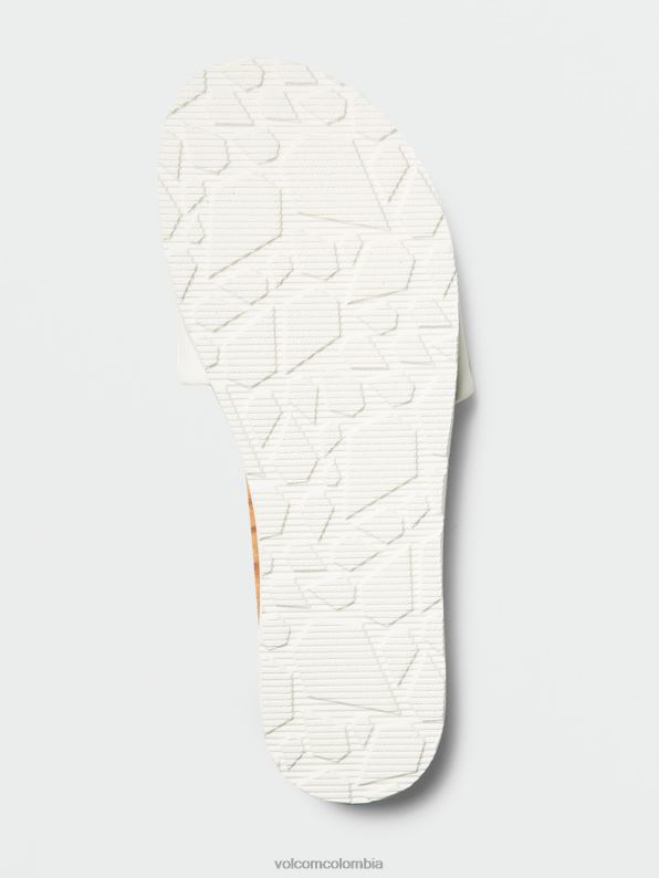 sandalias sencillas blanco Z44ZX990 calzado mujer