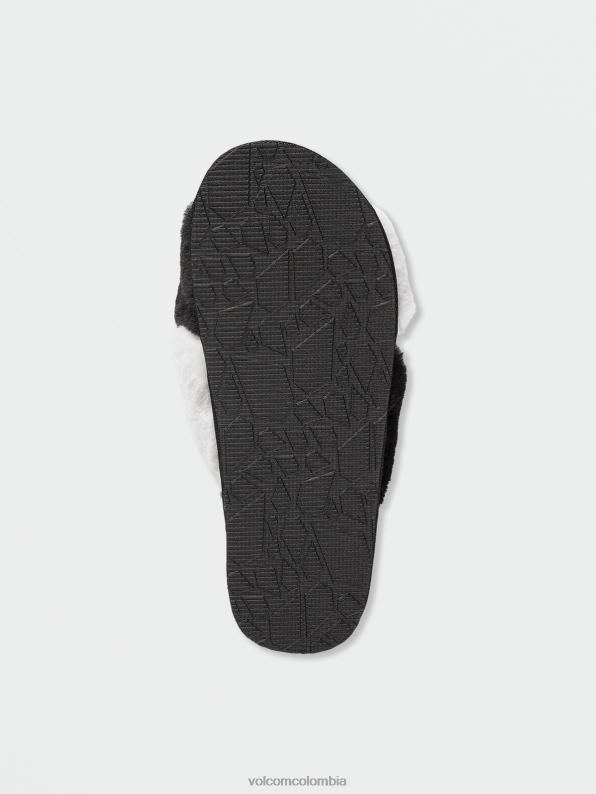 sandalia estilo slip living in lounge blanco negro Z44ZX1045 calzado mujer