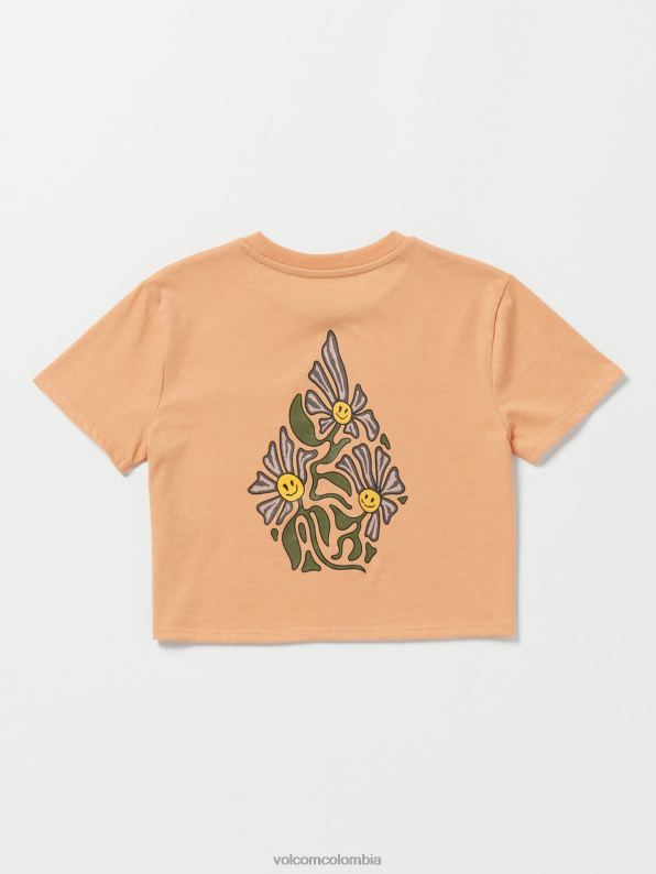 camiseta con esfera de bolsillo arcilla Z44ZX1320 ropa chicas