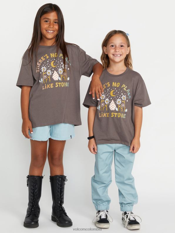 camiseta de novio verdaderamente feliz pizarra gris Z44ZX1321 ropa chicas