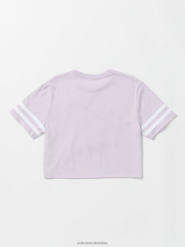 camiseta verdaderamente avivada morado claro Z44ZX1322 ropa chicas
