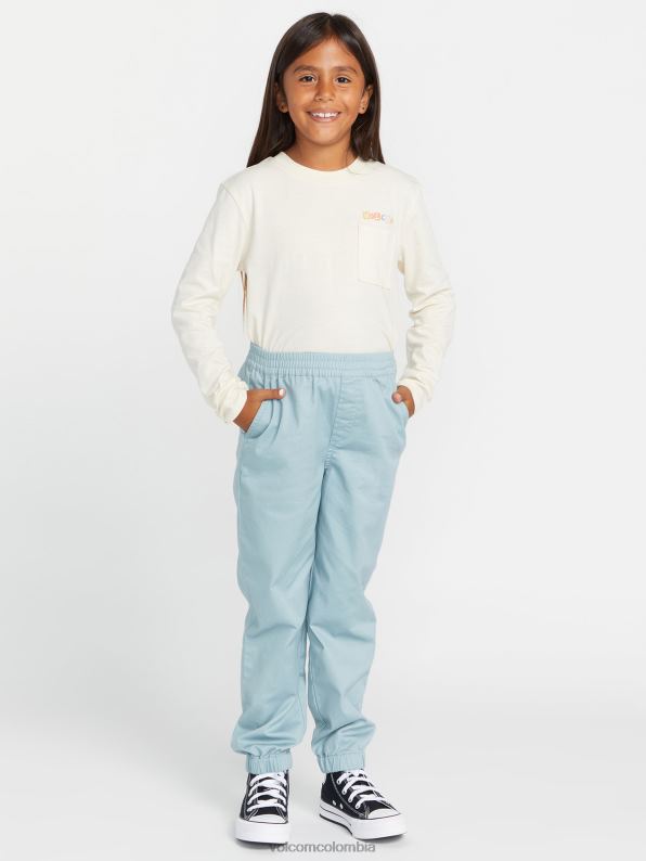 pantalones jogger frochickie azul ahumado Z44ZX1350 ropa chicas