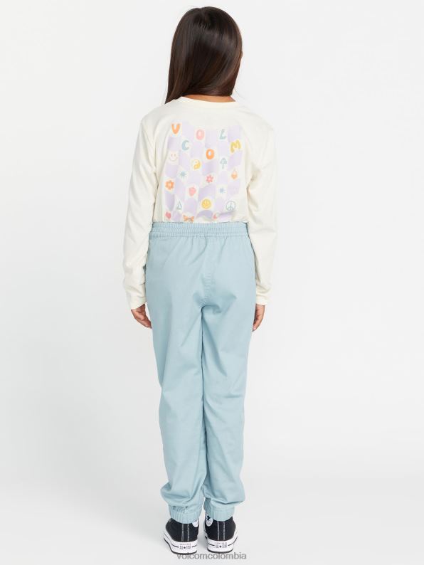 pantalones jogger frochickie azul ahumado Z44ZX1350 ropa chicas