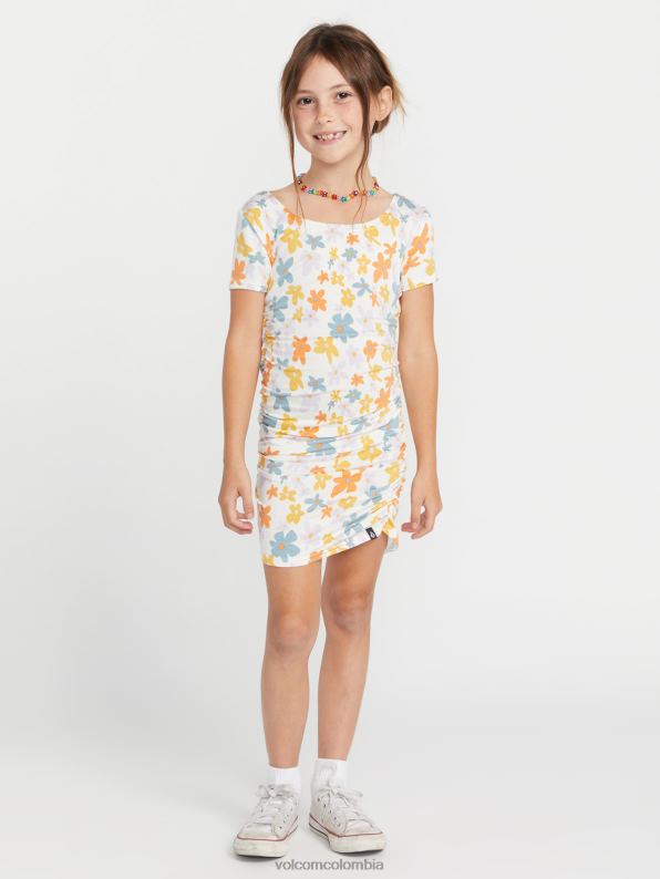 revienta un vestido de ranura multi Z44ZX1340 ropa chicas