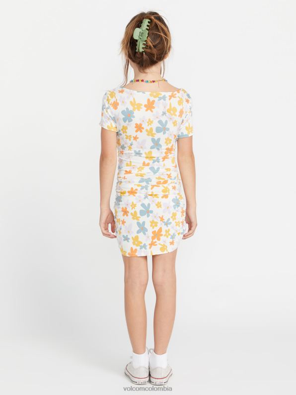 revienta un vestido de ranura multi Z44ZX1340 ropa chicas