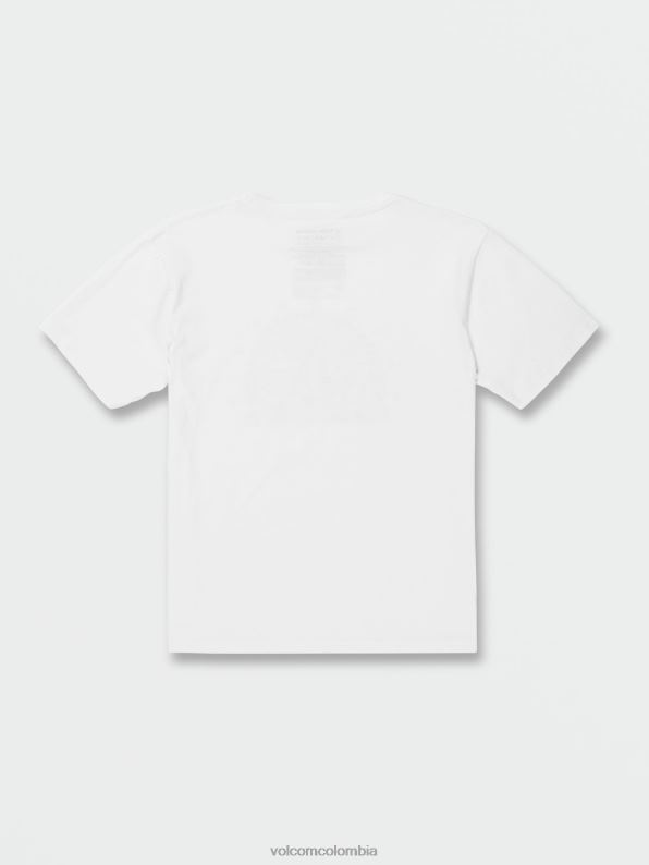 camiseta de manga corta huskerdont blanco Z44ZX1160 ropa Niños