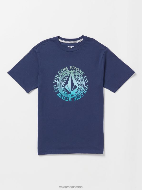 playera rotato de manga corta finca azul Z44ZX1146 ropa Niños
