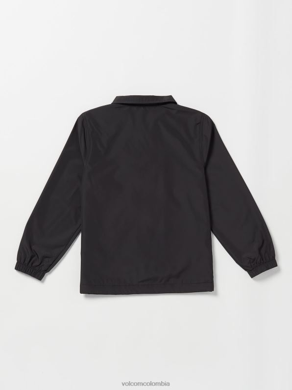 chaqueta de entrenador negro Z44ZX1204 ropa Niños