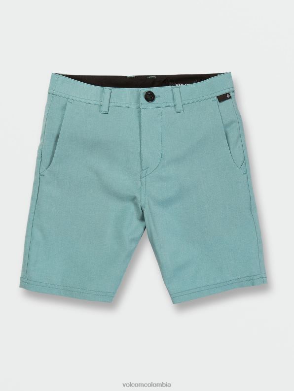 malditos shorts estáticos cruzados cali azul brezo Z44ZX1232 ropa Niños
