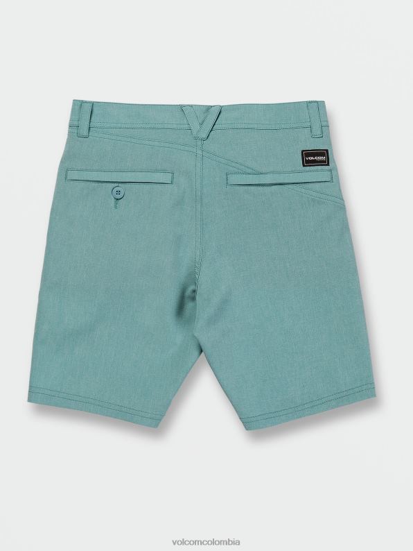 malditos shorts estáticos cruzados cali azul brezo Z44ZX1232 ropa Niños