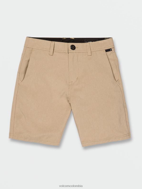 malditos shorts estáticos cruzados caqui oscuro Z44ZX1230 ropa Niños