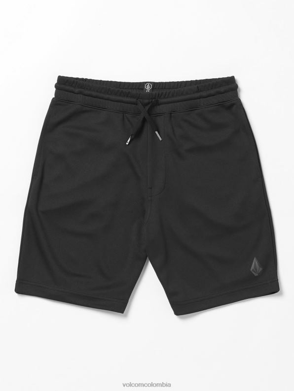 pantalones cortos con cintura elástica negro Z44ZX1233 ropa Niños