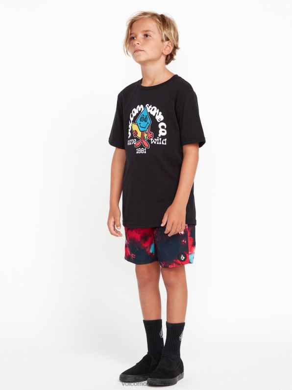 saturar los troncos rojo Z44ZX1254 ropa Niños