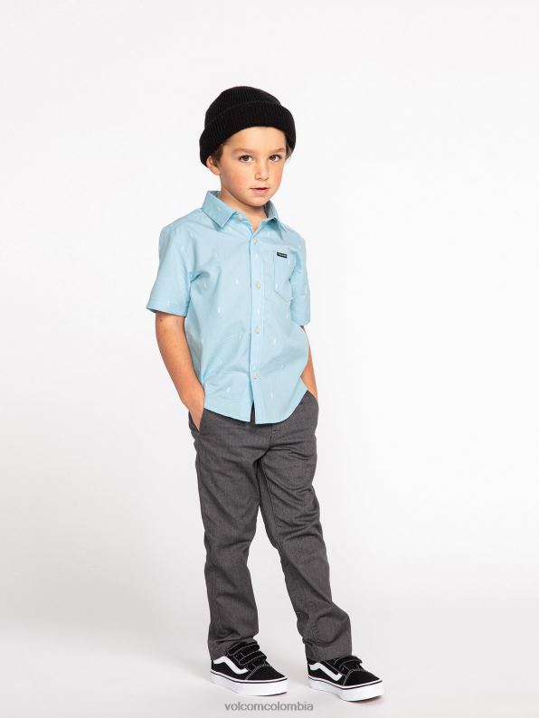 malditos pantalones chinos elásticos modernos brezo de carbón Z44ZX1272 ropa Niños