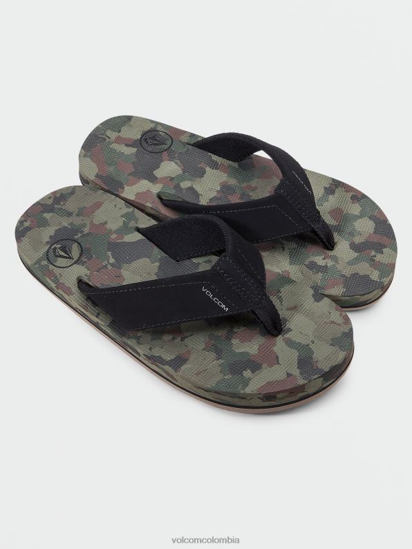 sandalias víctor camuflaje oscuro Z44ZX1318 calzado Niños
