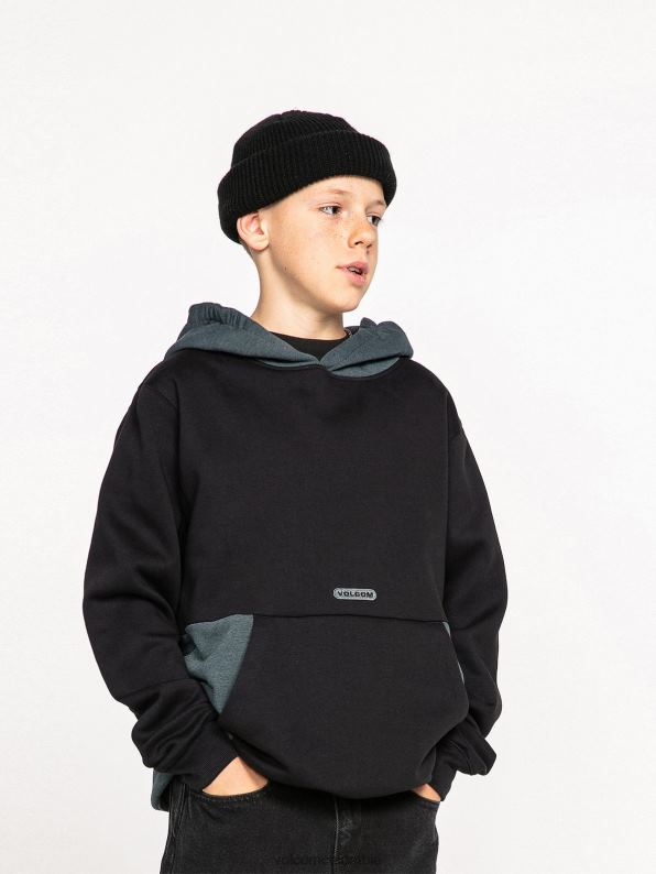 forzee sudadera con capucha negro Z44ZX1186 ropa Niños
